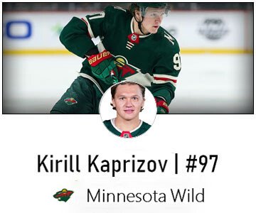 Kirill Kaprizov Pelipaita